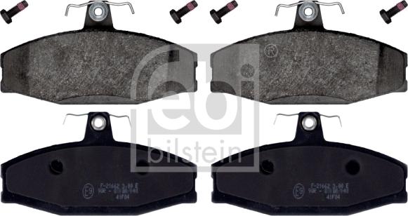 Febi Bilstein 116209 - Sada brzdových destiček, kotoučová brzda www.parts5.com