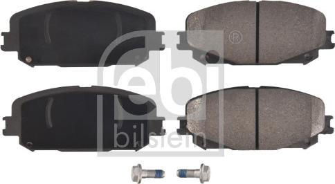 Febi Bilstein 180958 - Set placute frana,frana disc www.parts5.com