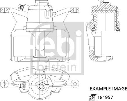 Febi Bilstein 181957 - Bremssattel www.parts5.com