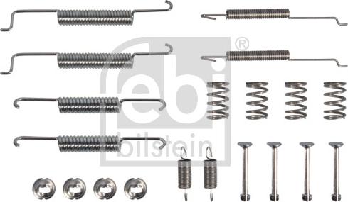 Febi Bilstein 181084 - Juego de accesorios, zapatas de freno www.parts5.com