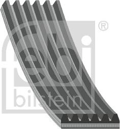 Febi Bilstein 181313 - V-Ribbed Belt www.parts5.com