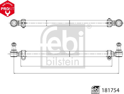 Febi Bilstein 181754 - Bara directie www.parts5.com