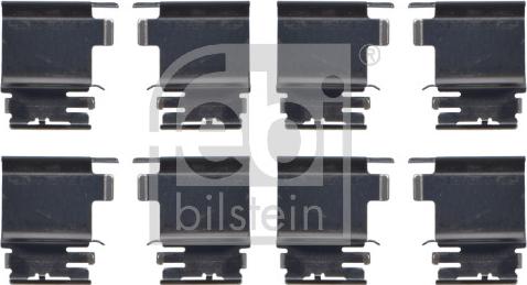 Febi Bilstein 182472 - Kit d'accessoires, plaquette de frein à disque www.parts5.com