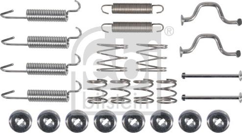 Febi Bilstein 182573 - Accessory Kit, brake shoes www.parts5.com