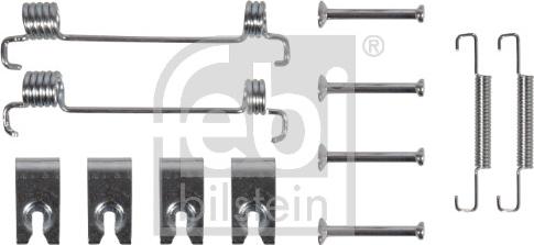 Febi Bilstein 182061 - Juego de accesorios, zapatas de freno www.parts5.com