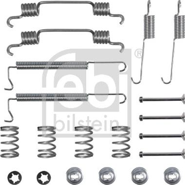 Febi Bilstein 182187 - Accessory Kit, brake shoes www.parts5.com