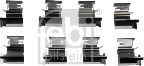 Febi Bilstein 182710 - Kit d'accessoires, plaquette de frein à disque www.parts5.com