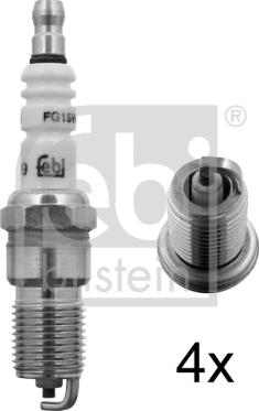 Febi Bilstein 13440 - Gyújtógyertya www.parts5.com