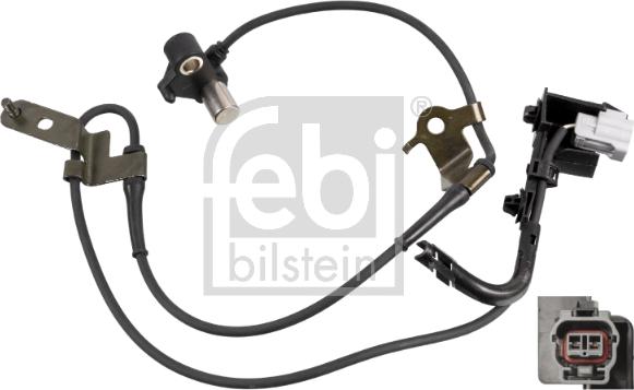 Febi Bilstein 174932 - Czujnik, prędkość obrotowa koła www.parts5.com