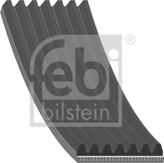 Febi Bilstein 174115 - V-Ribbed Belt www.parts5.com