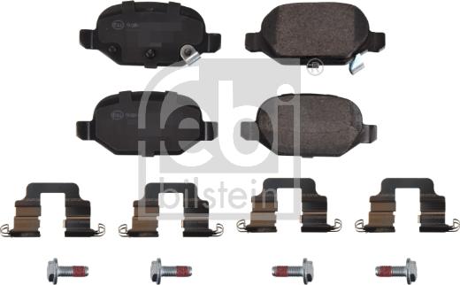 Febi Bilstein 175268 - Brake Pad Set, disc brake www.parts5.com