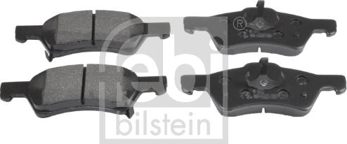 Febi Bilstein 175204 - Set placute frana,frana disc www.parts5.com