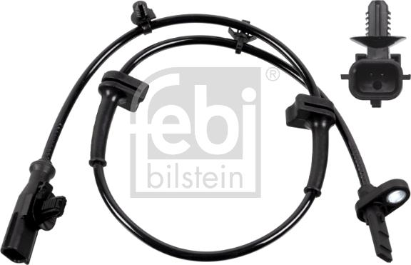 Febi Bilstein 176823 - Sensor, revoluciones de la rueda www.parts5.com