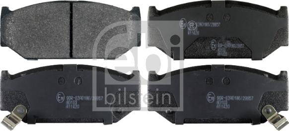 Febi Bilstein 170657 - Set placute frana,frana disc www.parts5.com