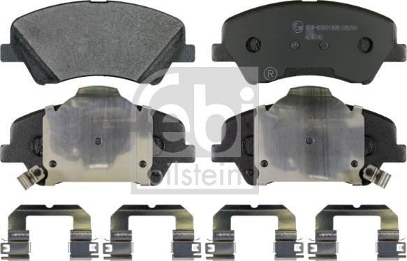 Febi Bilstein 170635 - Set placute frana,frana disc www.parts5.com