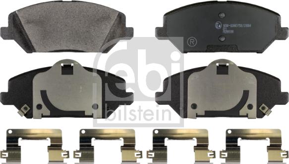 Febi Bilstein 170637 - Brake Pad Set, disc brake www.parts5.com