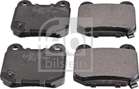 Febi Bilstein 170869 - Brake Pad Set, disc brake parts5.com