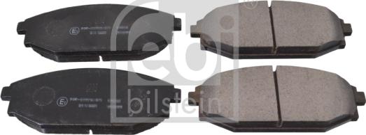 Febi Bilstein 170266 - Тормозные колодки, дисковые, комплект www.parts5.com