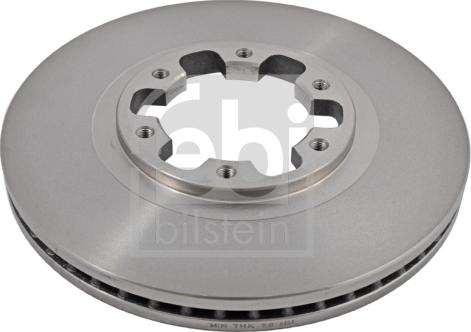 Febi Bilstein 170741 - Brake Disc parts5.com