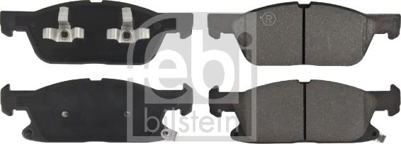 Febi Bilstein 171400 - Kit de plaquettes de frein, frein à disque www.parts5.com