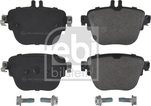 Febi Bilstein 171001 - Set placute frana,frana disc www.parts5.com