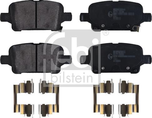 Febi Bilstein 171397 - Brake Pad Set, disc brake www.parts5.com