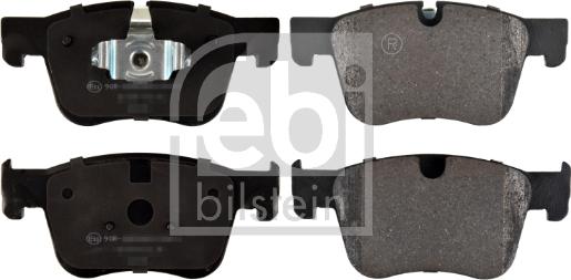 Febi Bilstein 173455 - Brake Pad Set, disc brake parts5.com