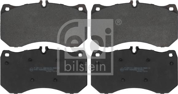 Febi Bilstein 173458 - Kit de plaquettes de frein, frein à disque www.parts5.com