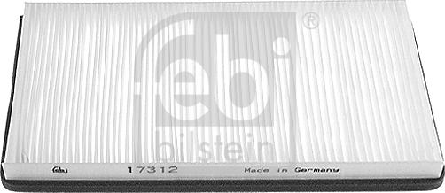 Febi Bilstein 17312 - Filter, interior air www.parts5.com