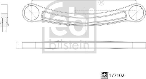 Febi Bilstein 177102 - Brat, suspensie roata www.parts5.com