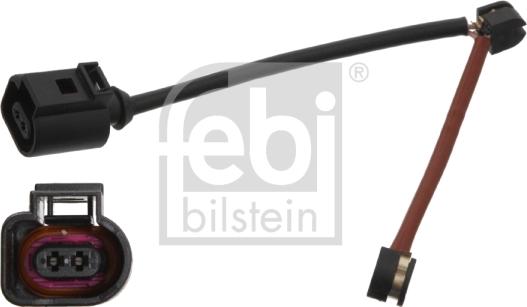 Febi Bilstein 34496 - Senzor de avertizare,uzura placute de frana www.parts5.com