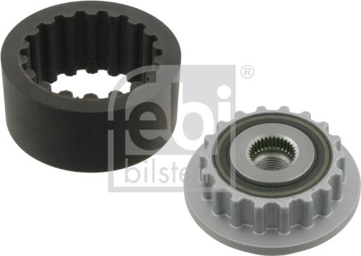 Febi Bilstein 30816 - Pulley, alternator, freewheel clutch parts5.com