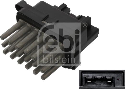 Febi Bilstein 38645 - Ellenállás, belső tér szellőzés www.parts5.com