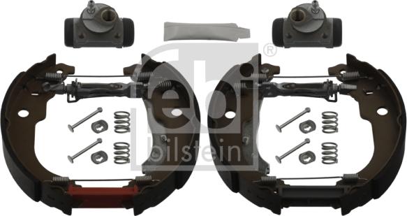 Febi Bilstein 37550 - Juego de zapatas de frenos www.parts5.com