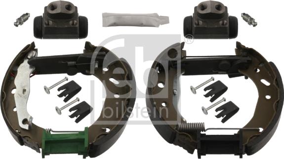 Febi Bilstein 37666 - Juego de zapatas de frenos www.parts5.com