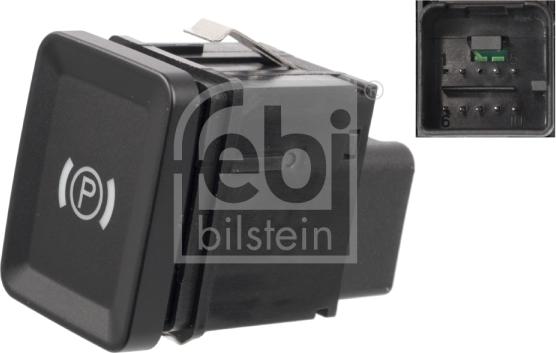 Febi Bilstein 37606 - Switch, park brake actuation www.parts5.com