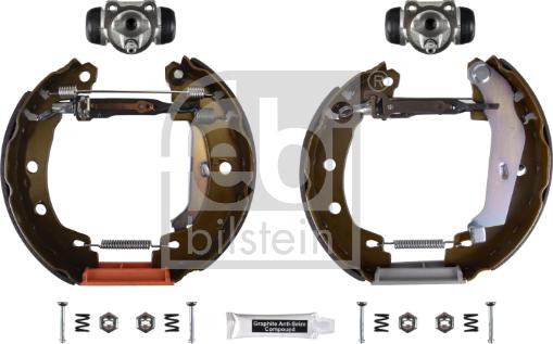 Febi Bilstein 37241 - Sada brzdových čeľustí www.parts5.com