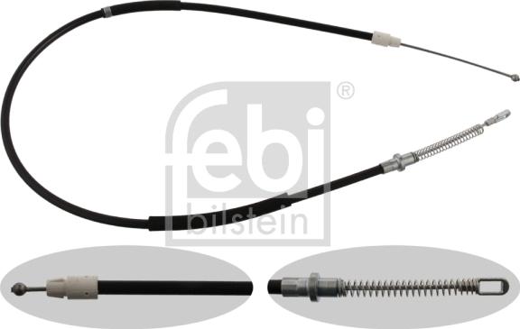 Febi Bilstein 37273 - Cable de accionamiento, freno de estacionamiento www.parts5.com