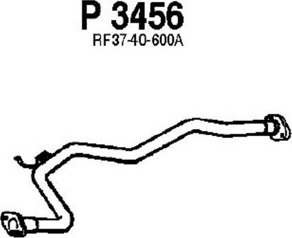 Fenno P3456 - Exhaust Pipe www.parts5.com