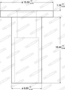 Ferodo 93059 - Neet, trummelpiduriklotsid www.parts5.com