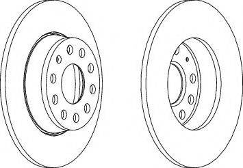 Ferodo DDF1895C-1 - Brake Disc www.parts5.com