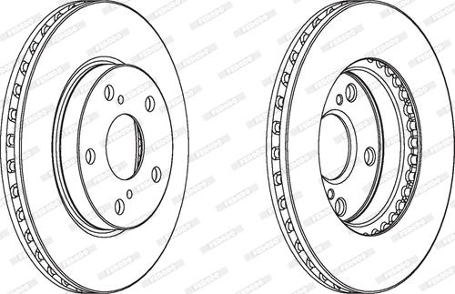 Ferodo DDF1789C - Kočioni disk www.parts5.com