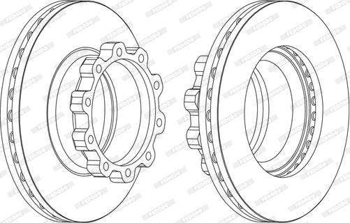 TRW DF5014S - Brake Disc www.parts5.com