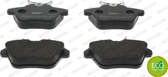 Ferodo FDB995 - Brake Pad Set, disc brake www.parts5.com