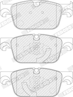 Ferodo FDB4994 - Set placute frana,frana disc www.parts5.com