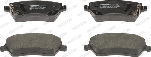 Ferodo FDB4966 - Set placute frana,frana disc www.parts5.com