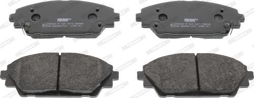 Ferodo FDB4446 - Brake Pad Set, disc brake www.parts5.com