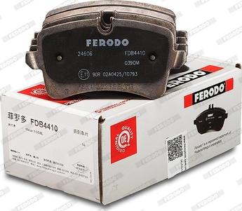 Ferodo FDB4410 - Sada brzdových destiček, kotoučová brzda www.parts5.com