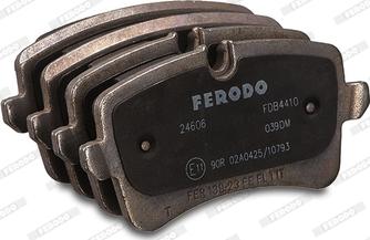 Ferodo FDB4410 - Sada brzdových destiček, kotoučová brzda www.parts5.com