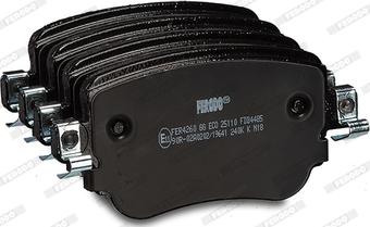 Ferodo FDB4485 - Brake Pad Set, disc brake www.parts5.com